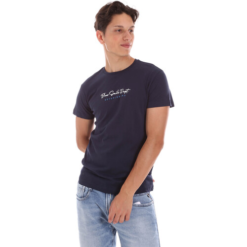 Abbigliamento Uomo T-shirt & Polo Key Up 2S438 0001 Blu