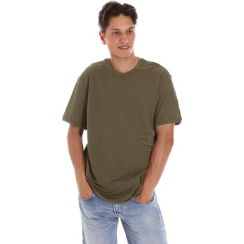 Abbigliamento Uomo T-shirt & Polo Museum MS21BEUTC08MO938 Verde