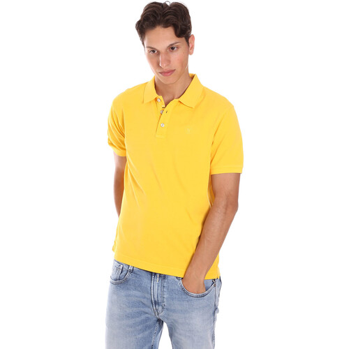 Abbigliamento Uomo T-shirt & Polo Ciesse Piumini 215CPMT21454 C0530X Giallo