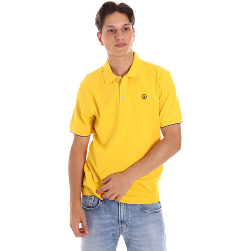 Abbigliamento Uomo T-shirt & Polo Ciesse Piumini 215CPMT21424 C0530X Giallo