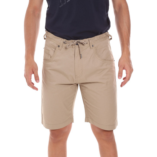Abbigliamento Uomo Shorts / Bermuda Key Up 2P025 0001 Beige