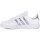 Scarpe Donna Sneakers basse adidas Originals Team Court W Bianco, Argento