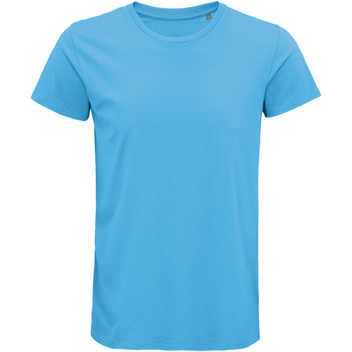 Abbigliamento Uomo T-shirts a maniche lunghe Sols 03582 Blu