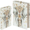 Image of Cestini, scatole e cestini Signes Grimalt Scatole Per Libri Di Elefanti Set 2U