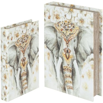 Casa Cestini / scatole e cestini Signes Grimalt Scatole Per Libri Di Elefanti Set 2U Multicolore