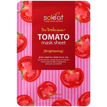 Accessori Maschera Soleaf Tomato Brightening So Deliciuos Mask Sheet 25 Gr 