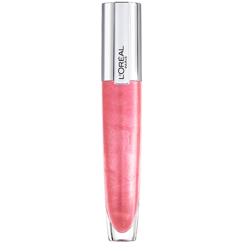 Bellezza Donna Gloss L'oréal Rouge Signature Brilliant Plump Lip Gloss 406-amplify 