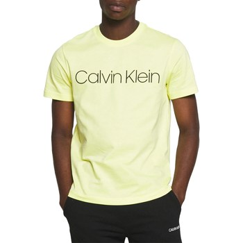 Abbigliamento Uomo T-shirt maniche corte Calvin Klein Jeans k10k103078 Giallo