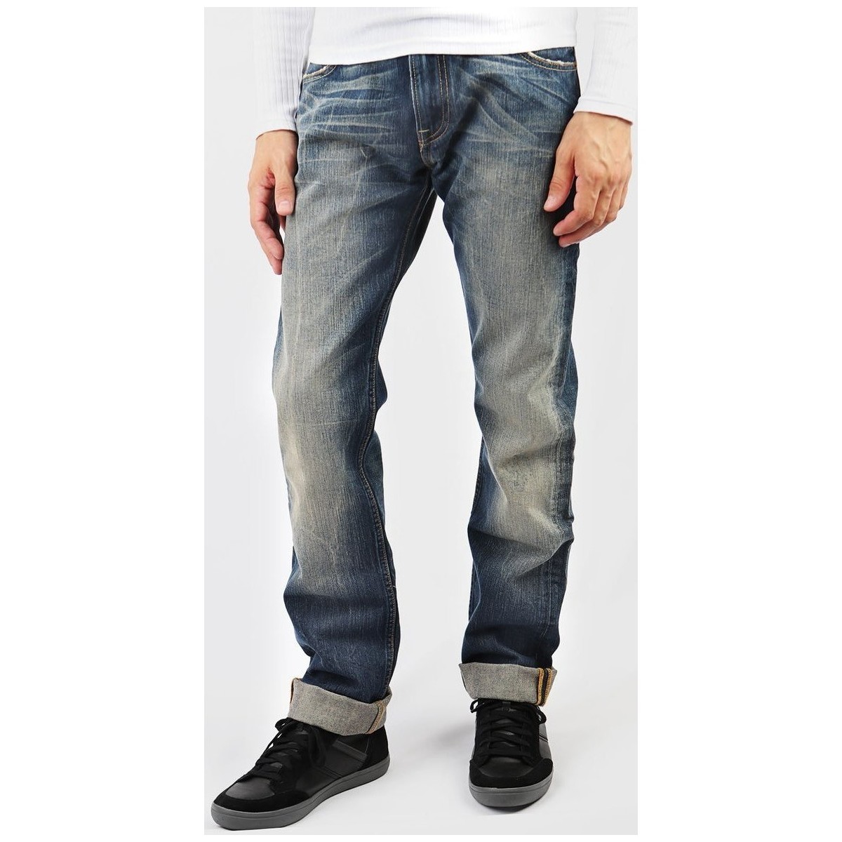 Abbigliamento Uomo Jeans dritti Lee Zed L71742RT Blu