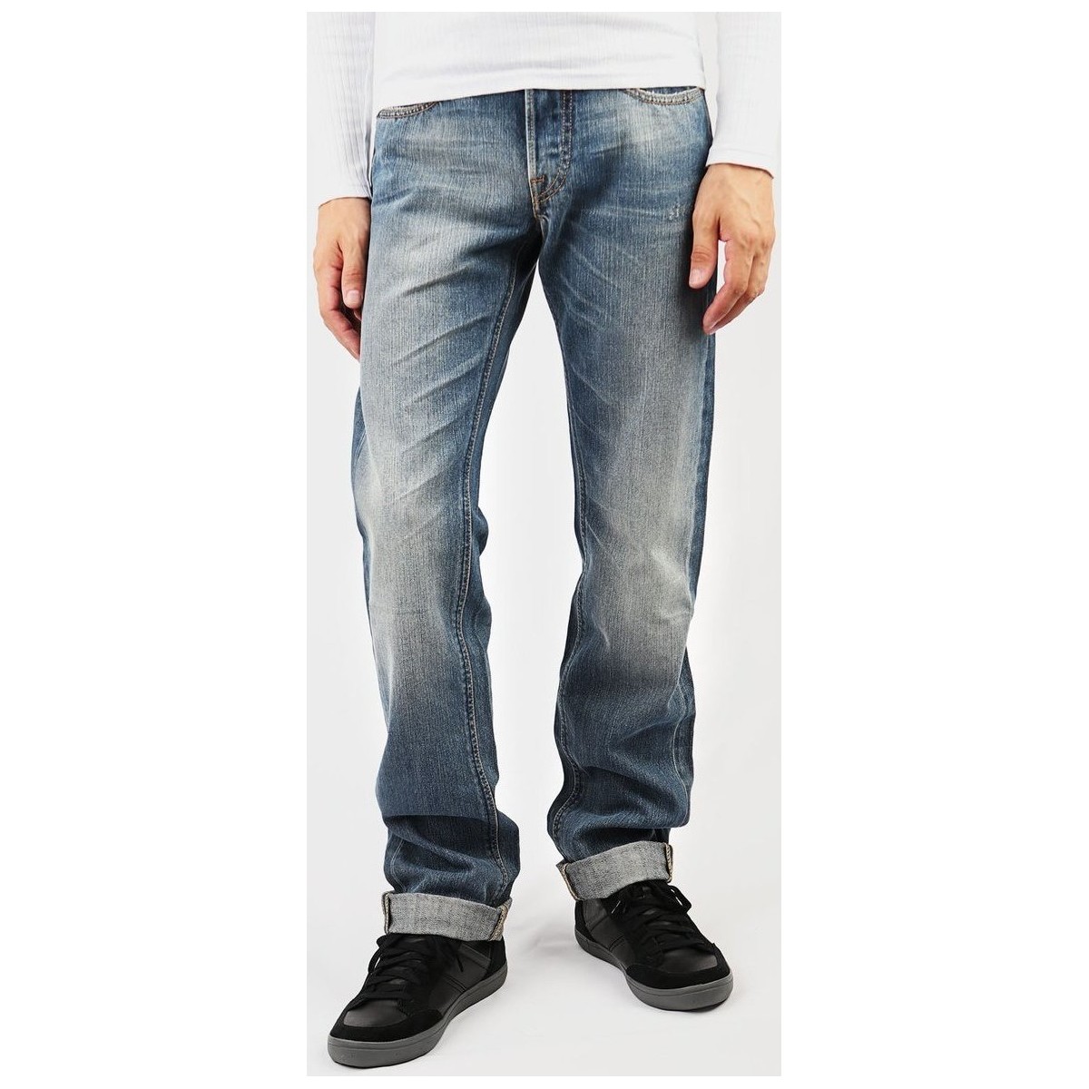 Abbigliamento Uomo Jeans dritti Lee Blake L708CRCH Blu