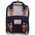 Borse Donna Zaini Doughnut Macaroon Mini Backpack - Ivory Navy Multicolore