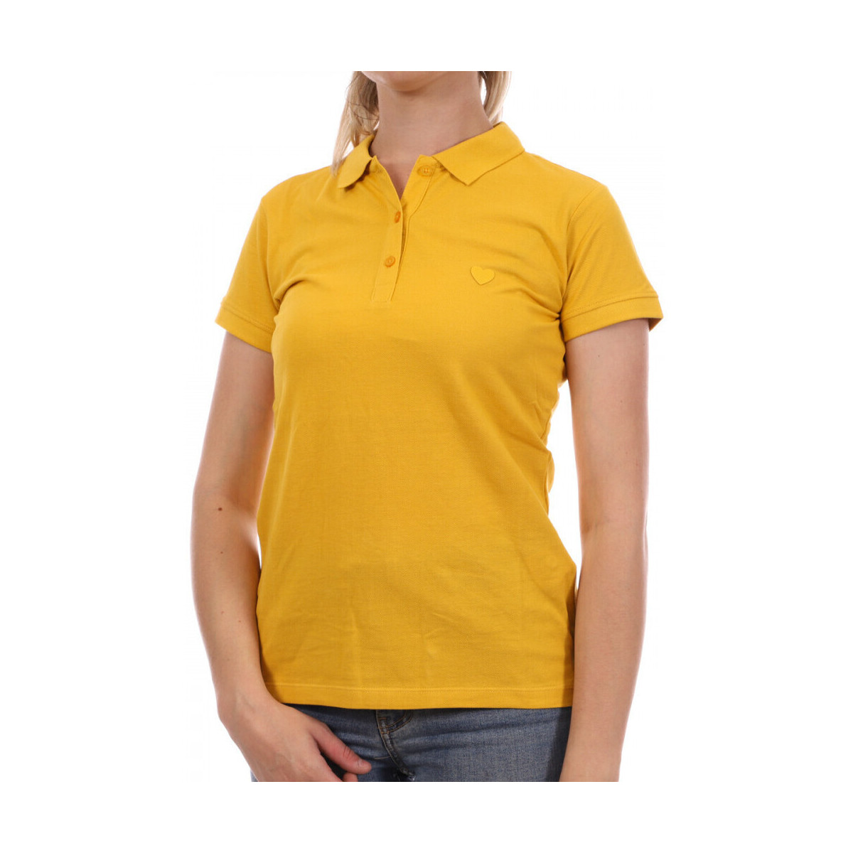 Abbigliamento Donna T-shirt & Polo Teddy Smith 31314576D Giallo