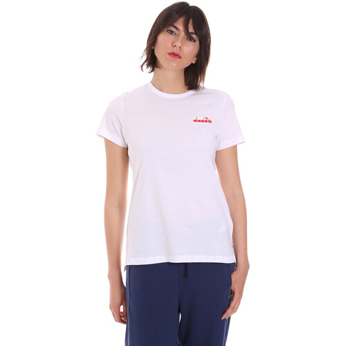 Abbigliamento Donna T-shirt & Polo Diadora 102175882 Bianco