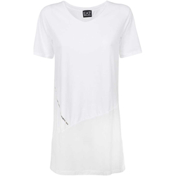 Abbigliamento Donna T-shirt maniche corte Ea7 Emporio Armani 3KTT36 TJ4PZ Bianco