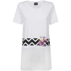 Abbigliamento Donna T-shirt maniche corte Ea7 Emporio Armani 3KTT38 TJ4PZ Bianco