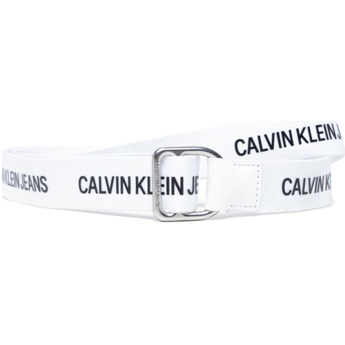 Accessori Donna Cinture Calvin Klein Jeans K60K608292 Bianco