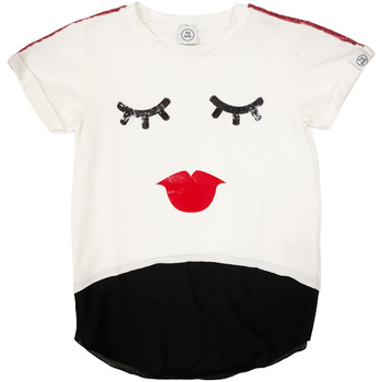 Abbigliamento Unisex bambino T-shirt & Polo Naturino 6000709 01 Bianco