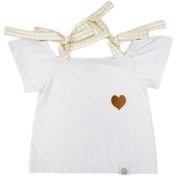 Abbigliamento Unisex bambino T-shirt & Polo Naturino 6001013 01 Bianco