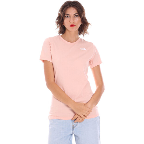 Abbigliamento Donna T-shirt & Polo The North Face NF0A4T1AUBF1 Rosa