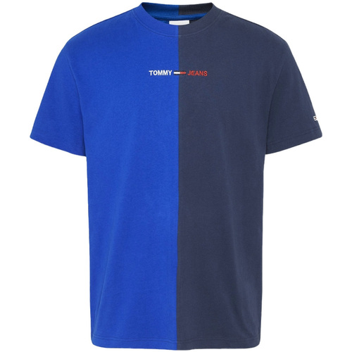 Abbigliamento Uomo T-shirt & Polo Tommy Jeans DM0DM10232 Blu