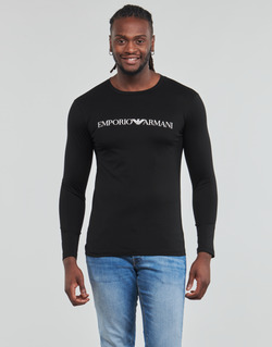 Abbigliamento Uomo T-shirts a maniche lunghe Emporio Armani 8N1TN8 Nero
