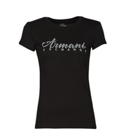 Abbigliamento Donna T-shirt maniche corte Armani Exchange 8NYT91 Nero