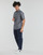 Abbigliamento Uomo Camicie maniche corte Tom Tailor REGULAR STRUCTURED SHIRT Marine / Chiné