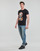 Abbigliamento Uomo T-shirt maniche corte Deeluxe JEK TS M Nero / Multicolore