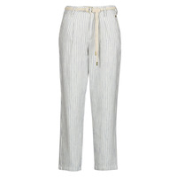 Abbigliamento Donna Pantaloni 5 tasche Freeman T.Porter SAMARA VARDA Blu / Bianco
