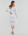 Abbigliamento Donna Abiti lunghi Guess 3 QTR SLV AMBERLEE DRESS Bianco