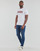 Abbigliamento Uomo T-shirt maniche corte Guess ORWELL CN SS TEE Bianco