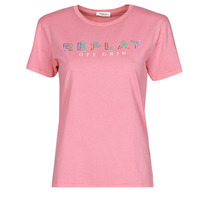 Abbigliamento Donna T-shirt maniche corte Replay W3318C Rosa