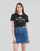 Abbigliamento Donna T-shirt maniche corte Replay W3572A Nero