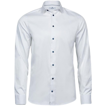 Abbigliamento Uomo Camicie maniche lunghe Tee Jays T4021 Bianco