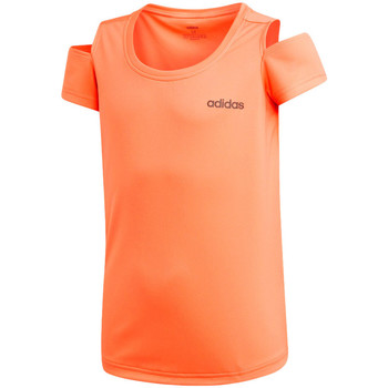 Abbigliamento Bambina T-shirt & Polo adidas Originals EH6153 Arancio