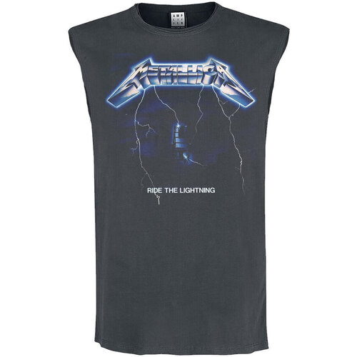 Abbigliamento Uomo Top / T-shirt senza maniche Amplified Ride The Lightning Grigio