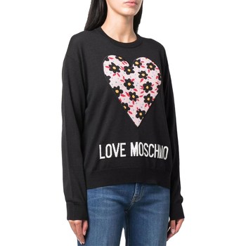 Abbigliamento Donna T-shirts a maniche lunghe Love Moschino WS89G11X0046 Nero