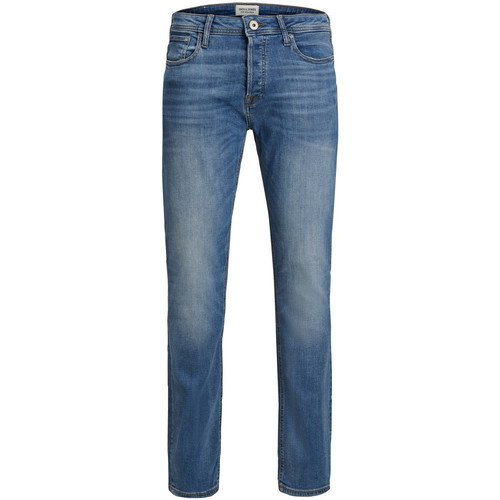 Abbigliamento Uomo Jeans slim Jack & Jones 12146866 Blu