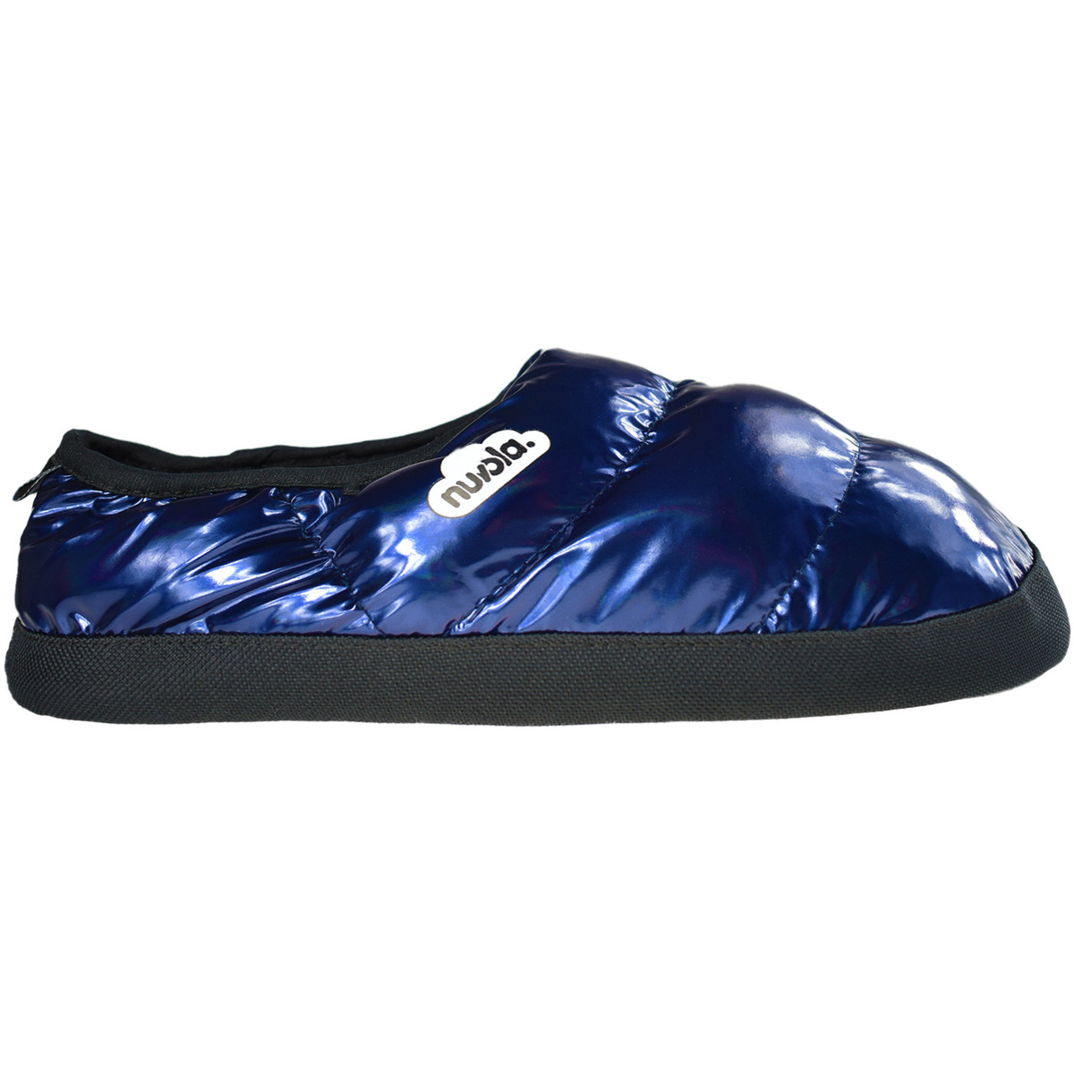 Scarpe Pantofole Nuvola. Classic Metallic Blu