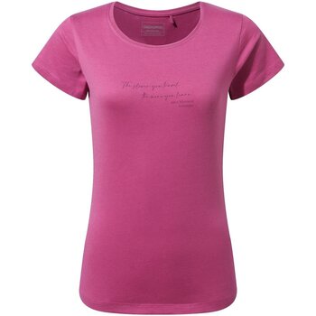 Abbigliamento Donna T-shirt maniche corte Craghoppers CG1495 Rosso
