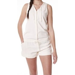 Abbigliamento Donna Tuta jumpsuit / Salopette Little Marcel Combishort Cosbi E15WSHO0203 Blanc Ivoire Bianco