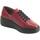 Scarpe Donna Sneakers Wonders A-8338 Velvet Rosso