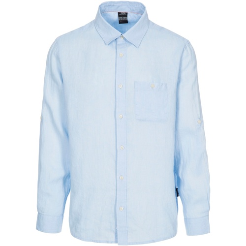 Abbigliamento Uomo Camicie maniche lunghe Trespass Linley Blu