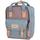 Borse Donna Zaini Doughnut Macaroon Backpack Mini - Lilac Light Blue Multicolore
