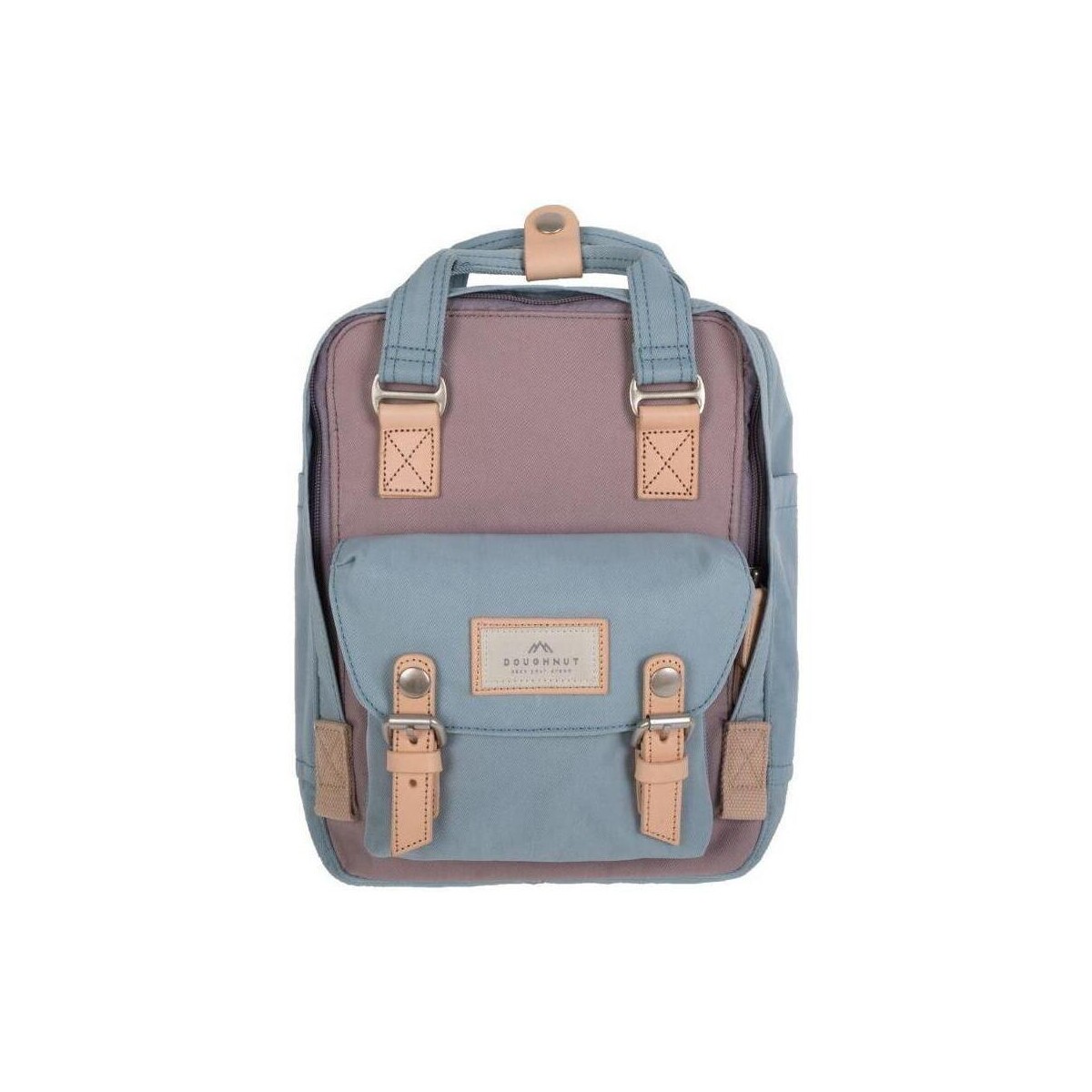 Borse Donna Zaini Doughnut Macaroon Backpack Mini - Lilac Light Blue Multicolore