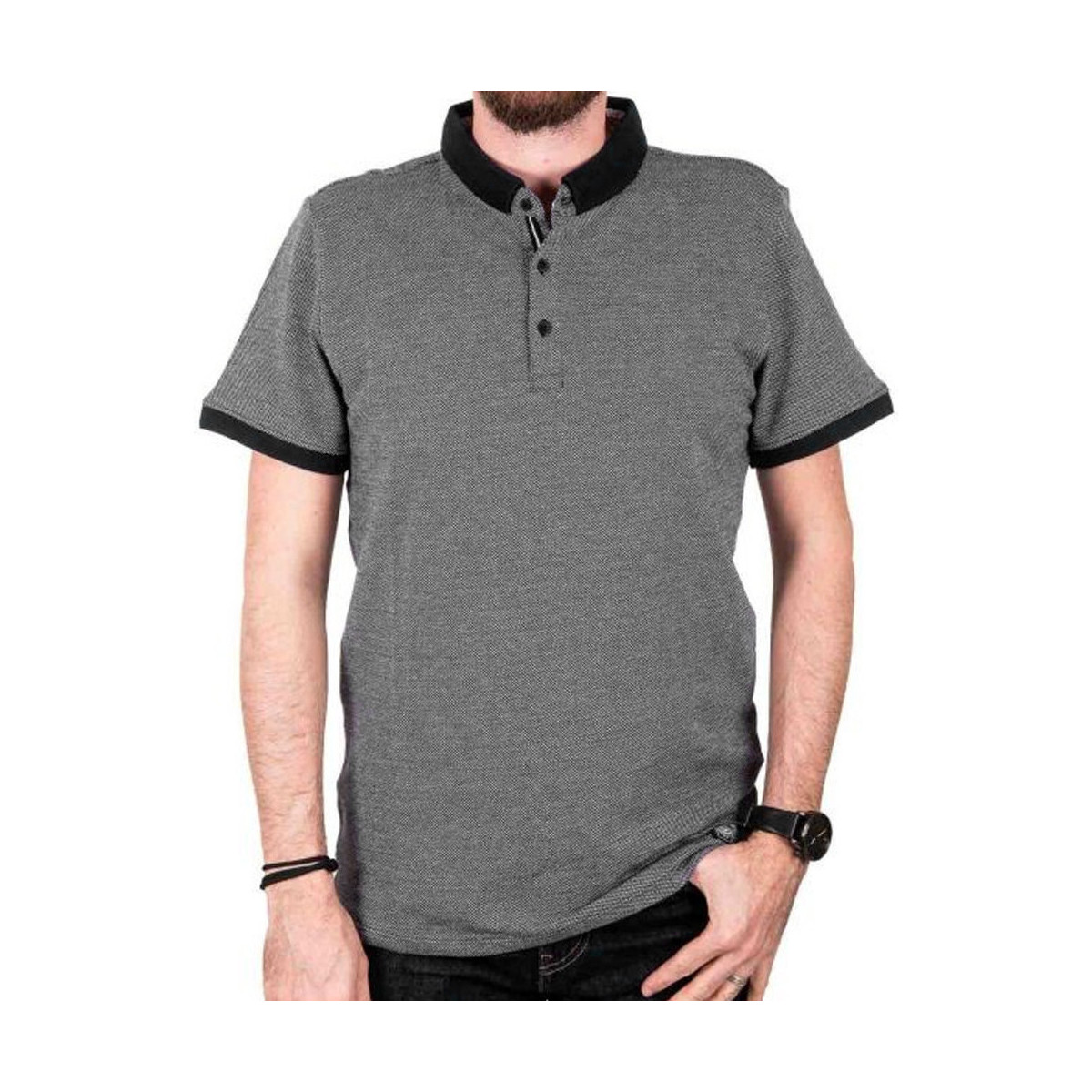 Abbigliamento Uomo T-shirt & Polo Teddy Smith 11315278D Grigio