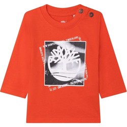 Abbigliamento Bambino giacca a vento Timberland  Arancio