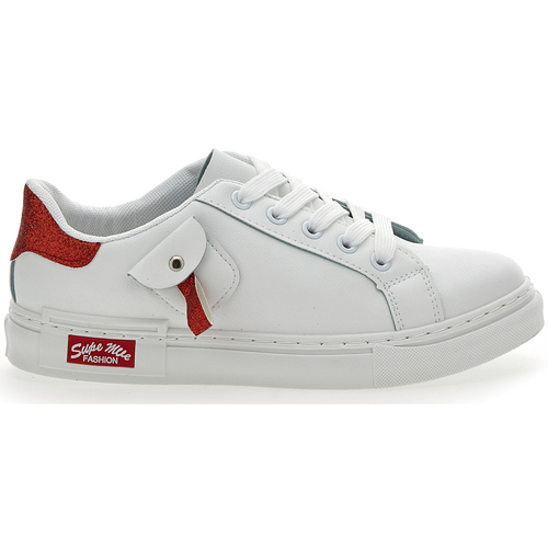 Scarpe Donna Sneakers Pushy Wamp 1502 Bianco