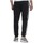 Abbigliamento Uomo Pantaloni adidas Originals Essentials Tapered Elasticcuff 3 Stripes Nero