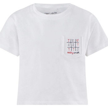 Abbigliamento Bambina T-shirt & Polo Teddy Smith 51006601D Bianco